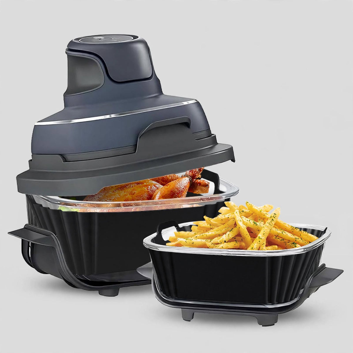 Silicone Air Fryer Liner Tray | Reusable Basket Liner