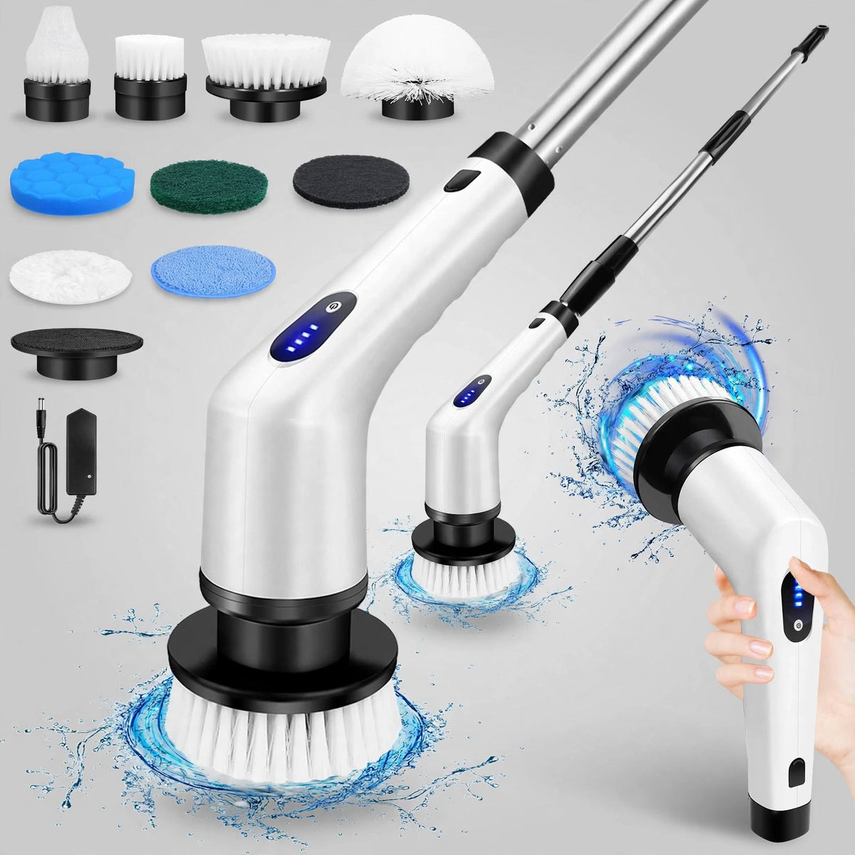 Electric Spin Scrubber | Cordless Cleaning Brush