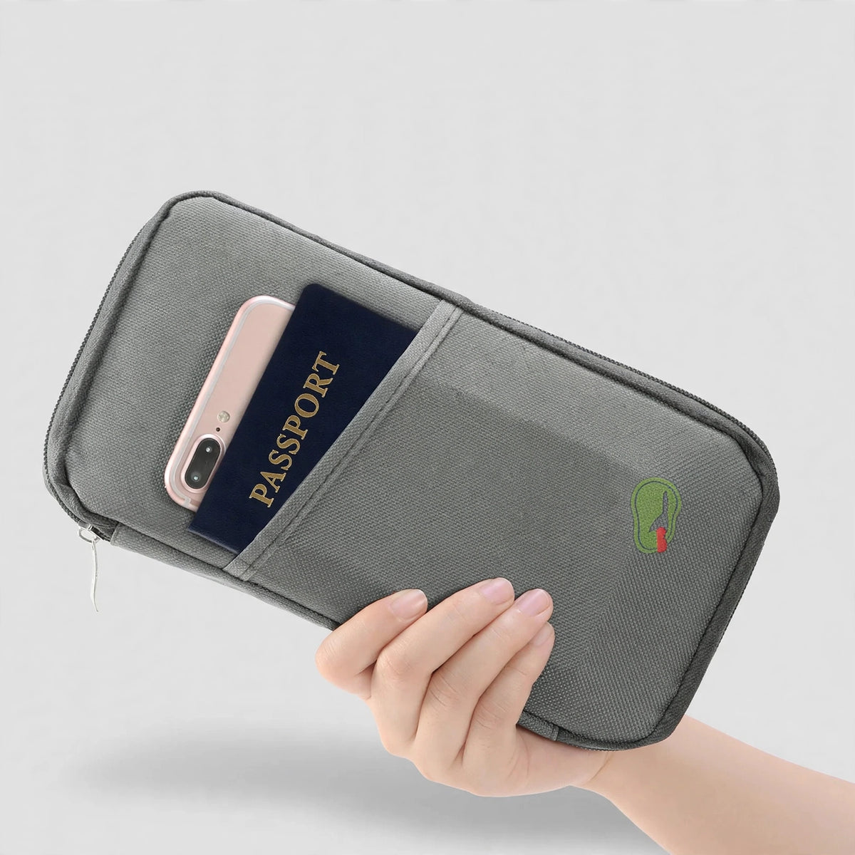 Travel Passport Wallet – Document & Card Organizer