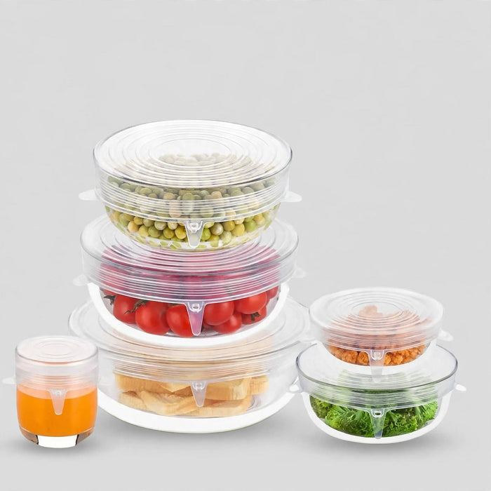Silicone Food Cover – Reusable Fresh-Keeping Cup Cover