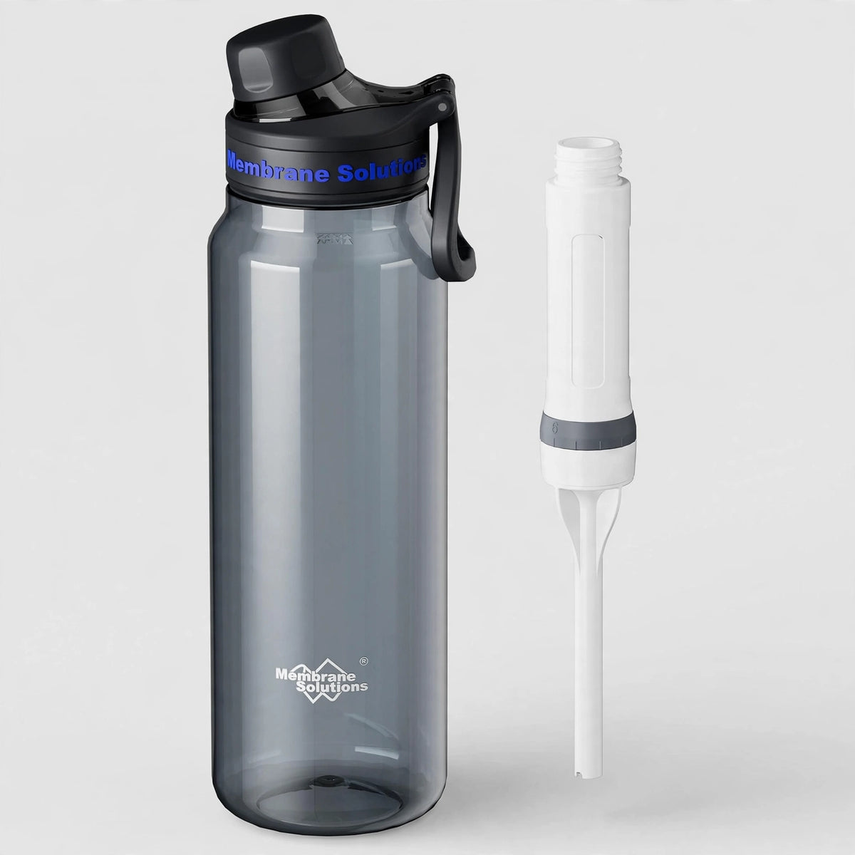 1060mL Water Filter Bottle – 4-Stage Travel Hydration Bottle