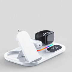 4-in-1 Wireless Charging Station – Fast Charger Stand