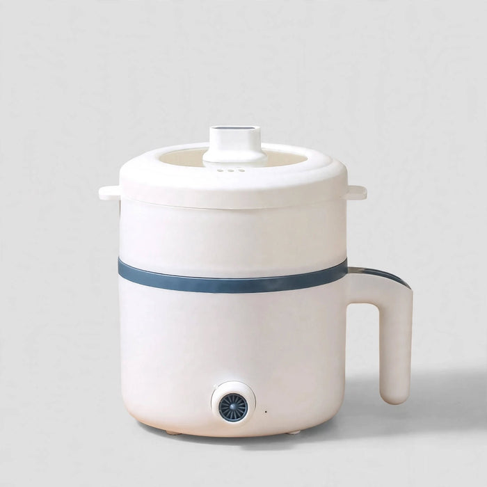 1.7L Mini Rice Cooker with Steamer – 600W Portable Electric Cooker